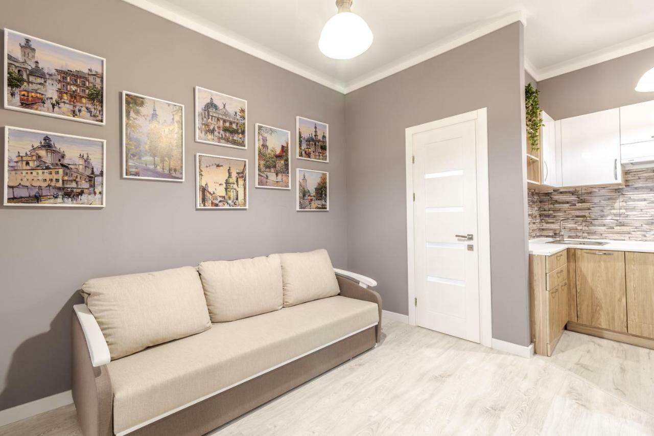 Modern Rus Appartement Lviv Buitenkant foto